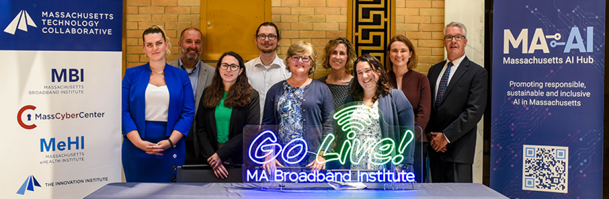 MassTech Staff at MA Statehouse Event